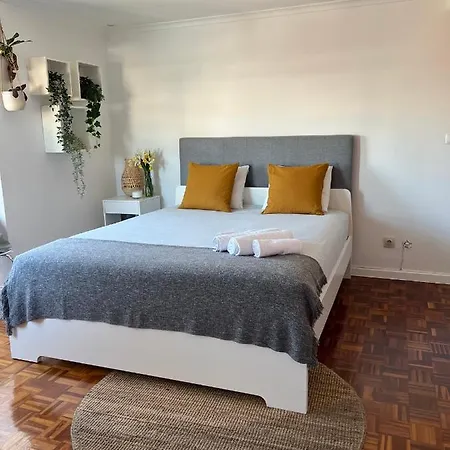 Homestay szállás Privativo Com Varanda E Vista O Rio Lisboa